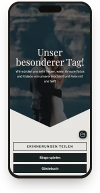 Gästegalerie auf dem Handy
