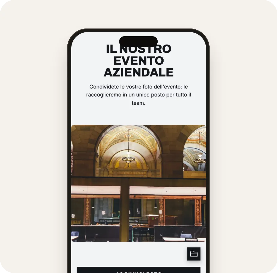 Galleria dei partecipanti nel modello Aziendale grafite